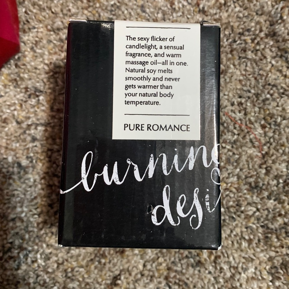 Burning Desire Soy Candle with Chalk